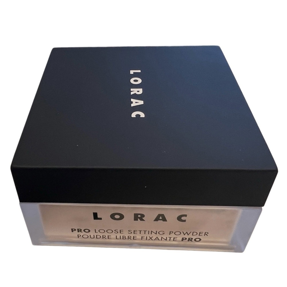 LORAC Soft Rose Pink Pro Loose Setting Finishing Powder .83 OZ  Minimize Pores - Picture 8 of 11